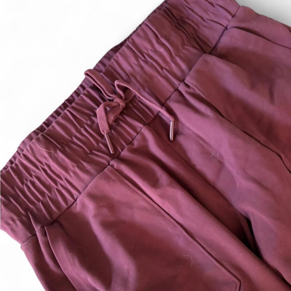 Burgundy joggers - Picture 2 of 4